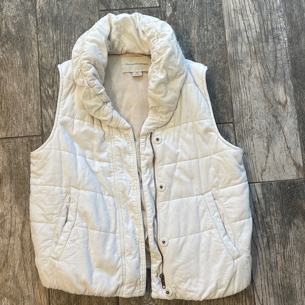 Pilcro and the Letterpress Microcorduroy Quilted Vest